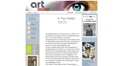 Desktop Screenshot of apaulweber.de